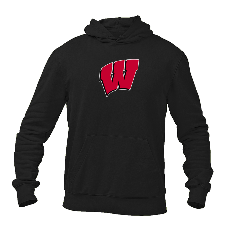 Men's Wisconsin Badgers Softstyle Midweight Hooded Sweatshirt